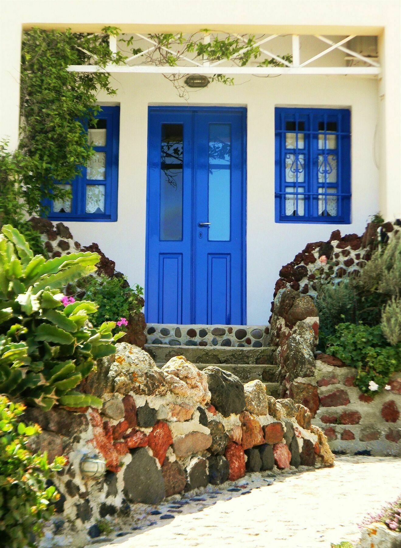 Panorama Oia Apartments Eksteriør billede